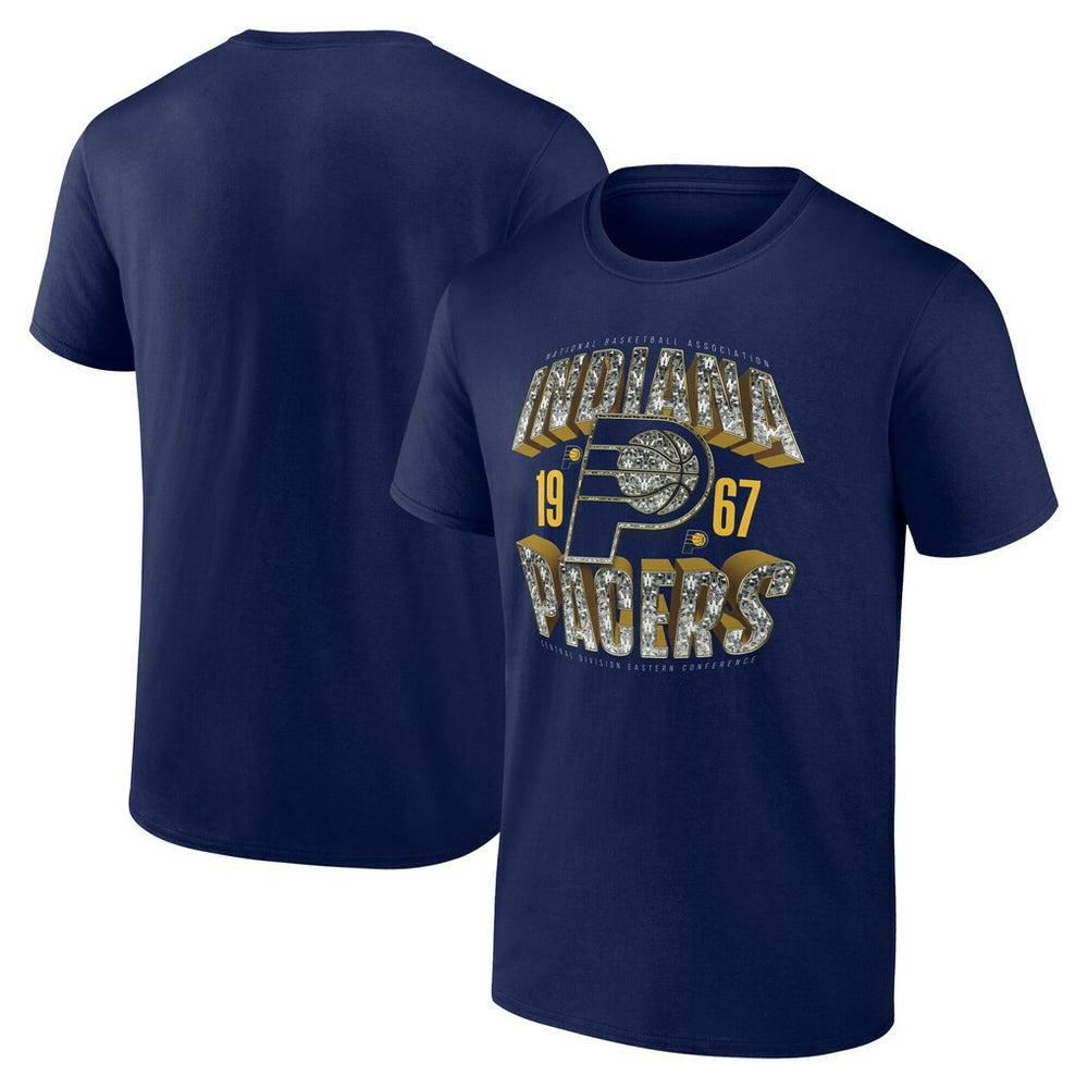 Indiana Pacers Quick Strides T-Shirt Navy - NBA