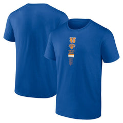 New York Knicks Basket T-Shirt Blue - NBA