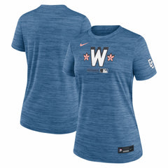 Washington Nationals Nike Women's Authentic Collection City Connect Velocity Dri-FIT T-Shirt - MLB
