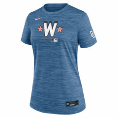 Washington Nationals Nike Women's Authentic Collection City Connect Velocity Dri-FIT T-Shirt - MLB