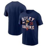 Riley Greene Detroit Tigers Fanatics Hometown Caricature T-Shirt - MLB