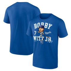 Bobby Witt Jr. Kansas City Royals Fanatics Hometown Caricature T-Shirt - MLB