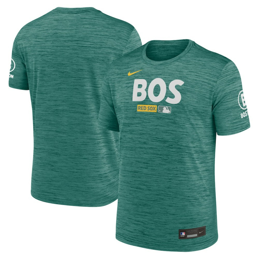 Boston Red Sox Nike Authentic Collection City Connect Velocity Dri-FIT T-Shirt - MLB