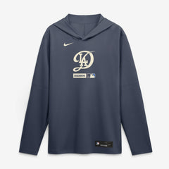 Los Angeles Dodgers Nike City Connect Dri-FIT Long Sleeve Hooded T-Shirt - MLB