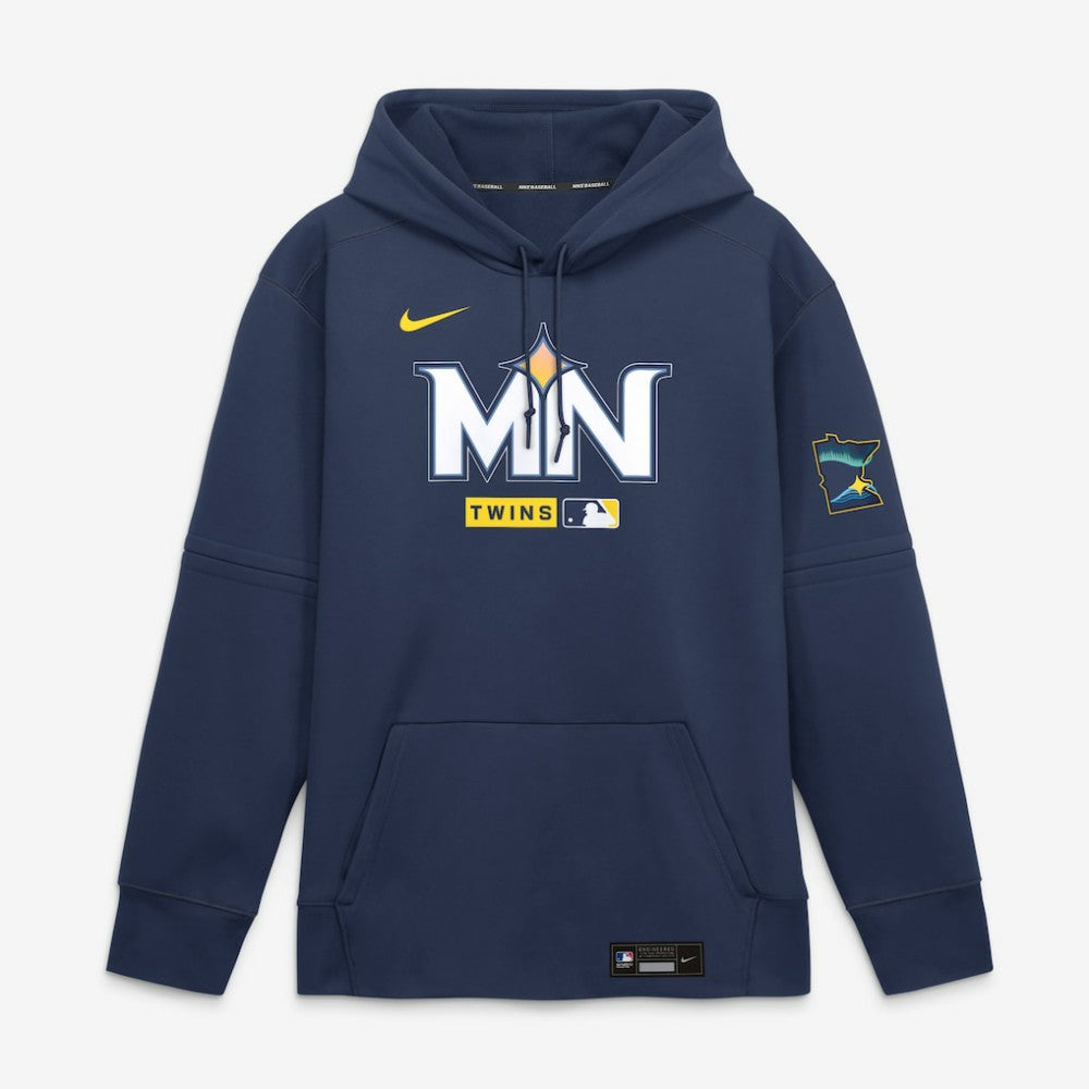Minnesota Twins Nike Authentic Collection City Connect Therma-FIT Hoodie - MLB