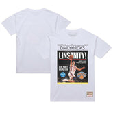 Jeremy Lin New York Knicks Newspaper T-Shirt White - NBA