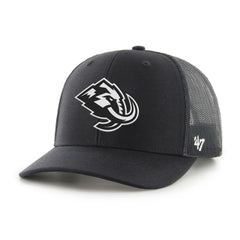 Utah Mammoth '47 Logo Trucker Adjustable Hat - Black/ - NHL