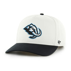 Utah Mammoth '47 Two-Tone Hitch Adjustable Hat - White/Black - NHL
