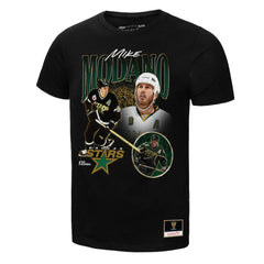 Mike Modano Dallas Stars Mitchell & Ness Player Collage Name & Number T-Shirt - Black - NHL
