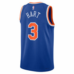 Josh Hart New York Knicks Unisex Swingman Jersey Icon Edition Blue - NBA