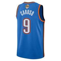 Alex Caruso Oklahoma City Thunder Unisex 2025 NBA Finals Swingman Jersey Icon Edition Blue - NBA