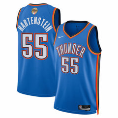 Isaiah Hartenstein Oklahoma City Thunder Unisex 2025 NBA Finals Swingman Jersey Icon Edition Blue - NBA