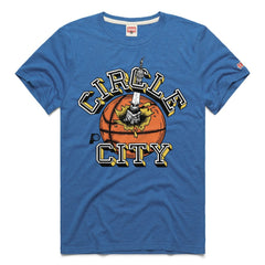 Indiana Pacers Homage Unisex Circle City Tri-Blend T-Shirt Royal - NBA
