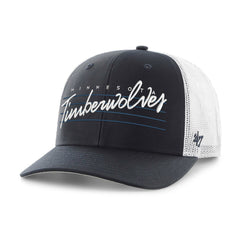 Minnesota Timberwolves '47 Downburst Trucker Adjustable Hat Navy - NBA