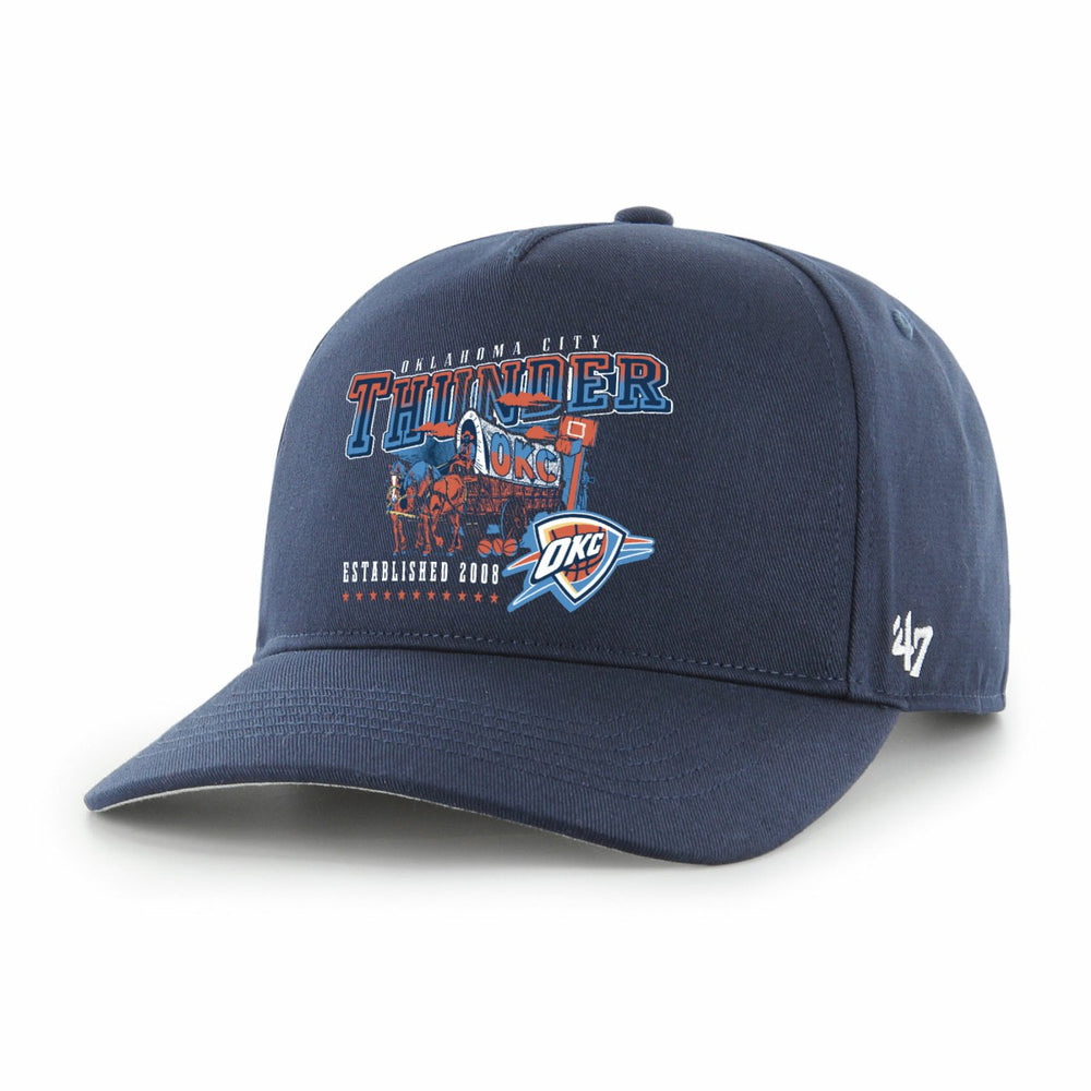 Oklahoma City Thunder '47 Solid Hitch Adjustable Hat Navy - NBA