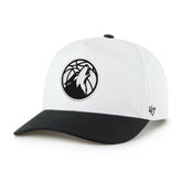 Minnesota Timberwolves '47 Black & White Hitch Adjustable Hat - NBA