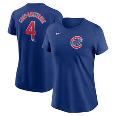 Pete Crow-Armstrong Chicago Cubs Nike Women's Cooperstown Collection Fuse Name & Number T-Shirt - MLB