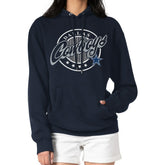 Dallas Cowboys G-III 4Her by Carl Banks Women's Pinstripe Circle Fleece Pullover Hoodie Navy | NFL