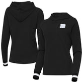 Cincinnati Bengals Antigua Women's Trek Raglan Pullover Hoodie Black | NFL
