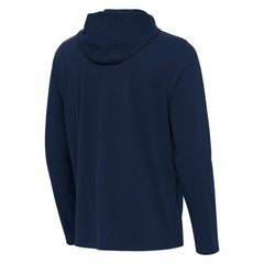 Houston Texans Antigua Connected Quarter-Zip Pullover Hoodie Navy | NFL