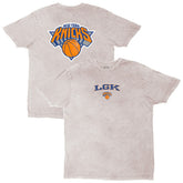 New York Knicks Stadium Essentials Unisex Oversized LGK Vintage T-Shirt Gray - NBA
