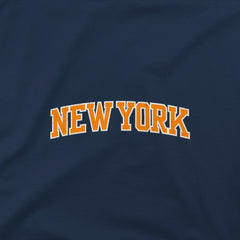 New York Knicks Stadium Essentials Get Back Heavyweight Urban T-Shirt Navy - NBA
