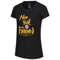 New York Knicks Stadium Essentials Women's Forever NYC T-Shirt Black - NBA