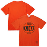 New York Knicks Unisex Hardwood Classics MVP Logo T-Shirt Orange - NBA