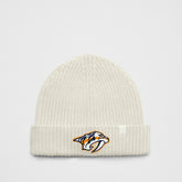 Nashville Predators lululemon Unisex Close-Fit Wool-Blend Ribbed Beanie - Heathered Bone - NHL