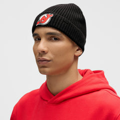 New Jersey Devils lululemon Unisex Close-Fit Wool-Blend Ribbed Beanie - Black - NHL
