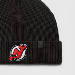 New Jersey Devils lululemon Unisex Close-Fit Wool-Blend Ribbed Beanie - Black - NHL