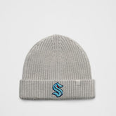 Seattle Kraken lululemon Unisex Close-Fit Wool-Blend Ribbed Beanie - Heathered Gull Grey - NHL