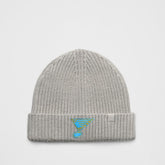 St. Louis Blues lululemon Unisex Close-Fit Wool-Blend Ribbed Beanie - Heathered Gull Grey - NHL