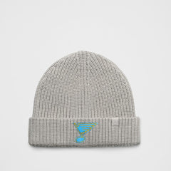 St. Louis Blues lululemon Unisex Close-Fit Wool-Blend Ribbed Beanie - Heathered Gull Grey - NHL