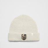 Vegas Golden Knights lululemon Unisex Close-Fit Wool-Blend Ribbed Beanie - Heathered Bone - NHL