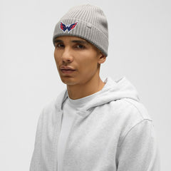 Washington Capitals lululemon Unisex Close-Fit Wool-Blend Ribbed Beanie - Heathered Gull Grey - NHL