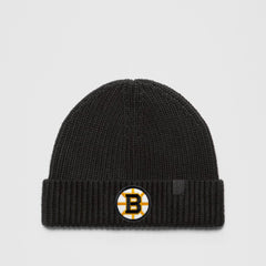 Boston Bruins lululemon Unisex Close-Fit Wool-Blend Ribbed Beanie - Black - NHL