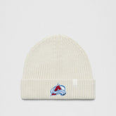 Colorado Avalanche lululemon Unisex Close-Fit Wool-Blend Ribbed Beanie - Heathered Bone - NHL