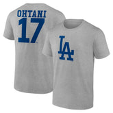 Shohei Ohtani Los Angeles Dodgers Player Name & Number T-Shirt - MLB
