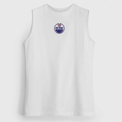 Edmonton Oilers lululemon Women's All Yours Organic Cotton Tank Top - White - NHL