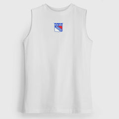 New York Rangers lululemon Women's All Yours Organic Cotton Tank Top - White - NHL