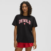 New Jersey Devils lululemon Women's All Yours Organic Cotton T-Shirt - Black - NHL