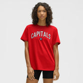 Washington Capitals lululemon Women's All Yours Organic Cotton T-Shirt - True Red - NHL