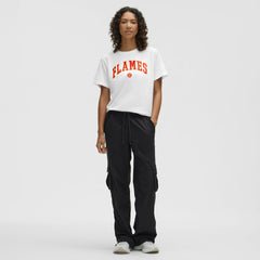 Calgary Flames lululemon Women's All Yours Organic Cotton T-Shirt - White - NHL
