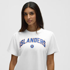 New York Islanders lululemon Women's All Yours Organic Cotton T-Shirt - White - NHL
