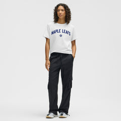 Toronto Maple Leafs lululemon Women's All Yours Organic Cotton T-Shirt - White - NHL