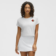 Ottawa Senators lululemon Women's Cates T-Shirt - Heathered Core Ultra Light Grey - NHL