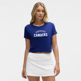 Vancouver Canucks lululemon Women's Cates T-Shirt - Larkspur - NHL