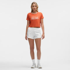 Edmonton Oilers lululemon Women's Cates T-Shirt - Sienna - NHL