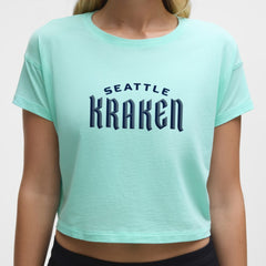Seattle Kraken lululemon Women's Cates T-Shirt - Tranquil Blue - NHL